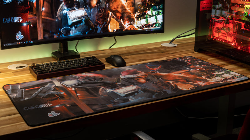 "Rivals Champion" — CoconutB Deskmat