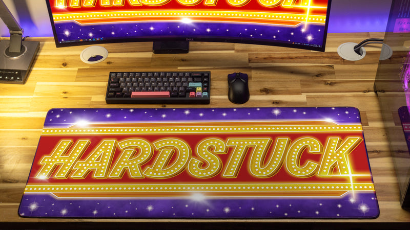 "Hardstuck" Rav XL gaming deskmat — Epic Desk