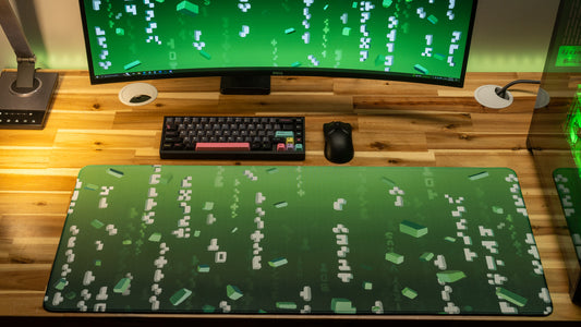 "Memory Leak" ThirtyVirus XL gaming deskmat — Epic Desk
