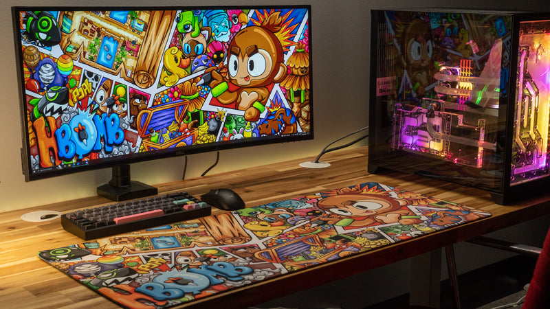 "Bloons" — Hbomb Deskmat