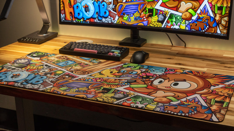 "Bloons" — Hbomb Deskmat