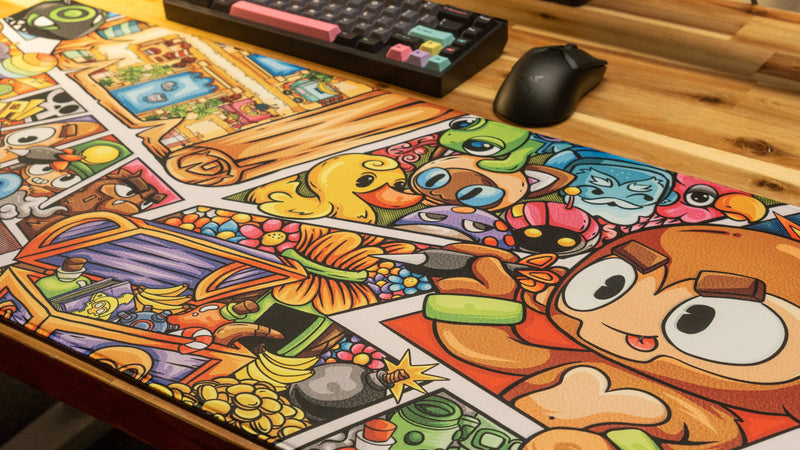 "Bloons" — Hbomb Deskmat