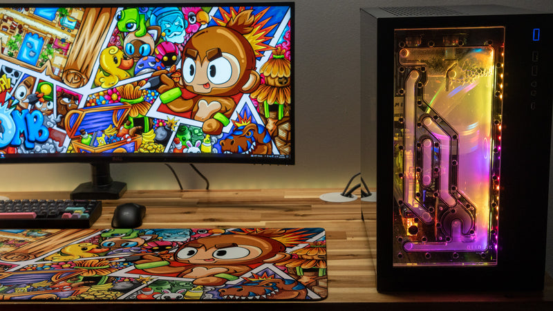 "Bloons" — Hbomb Deskmat