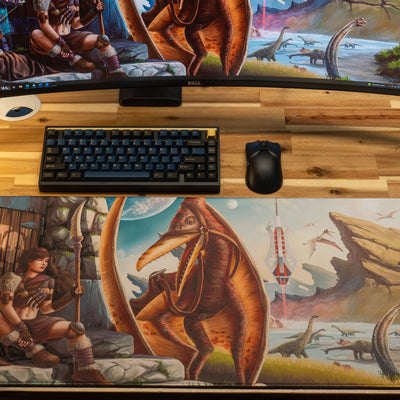 Xavii "Survivor's Respite" Limited Edition Content Creator Collaboration Gaming Deskmat XL Mousepad