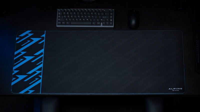 "Pattern" — Alpine Sim Racing Deskmat