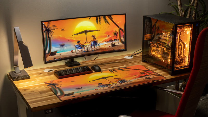 "Paradise" — Tide Deskmat