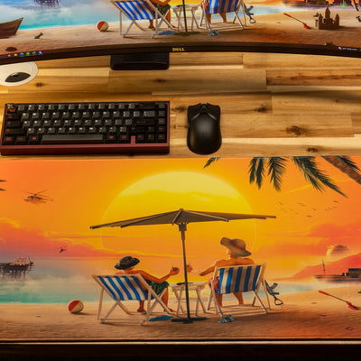 Tide "Paradise" Limited Edition Content Creator Collaboration Gaming XL Gaming Mouse Pad