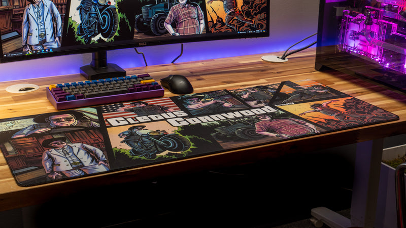 "Cletus Cornwood" — EsfandTV Deskmat