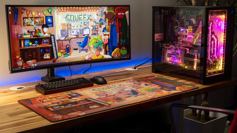 "The Pookie Pad" — Squeex Deskmat
