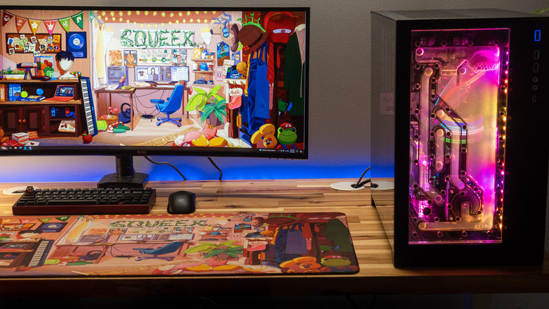 "The Pookie Pad" — Squeex Deskmat