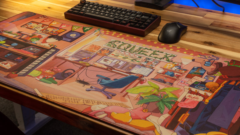 "The Pookie Pad" — Squeex Deskmat