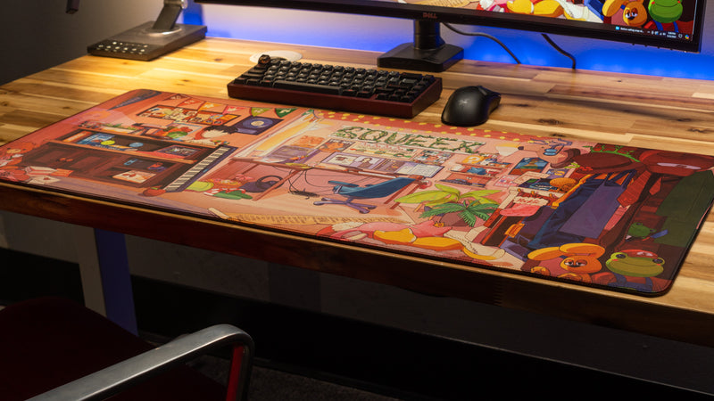 "The Pookie Pad" — Squeex Deskmat