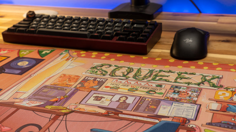 "The Pookie Pad" — Squeex Deskmat