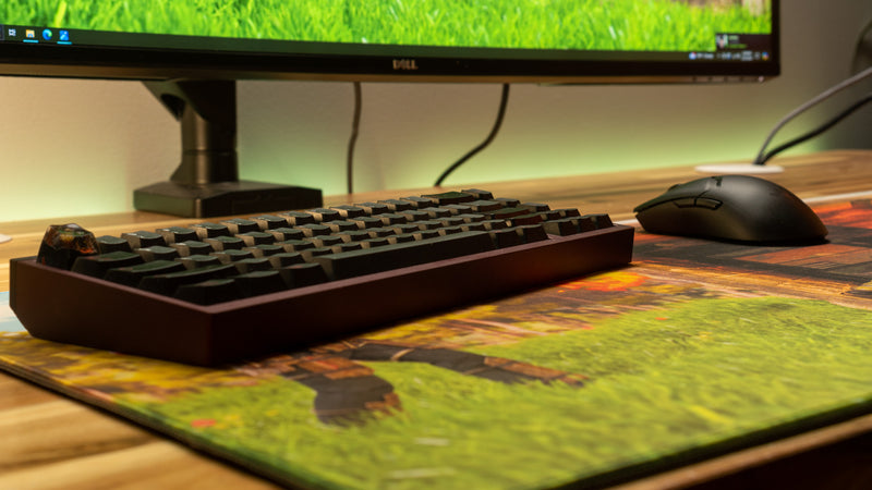 "Flame Raid" — Rust Deskmat
