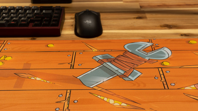 "Eco Raid" — Rust Deskmat
