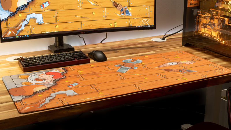 "Eco Raid" — Rust Deskmat