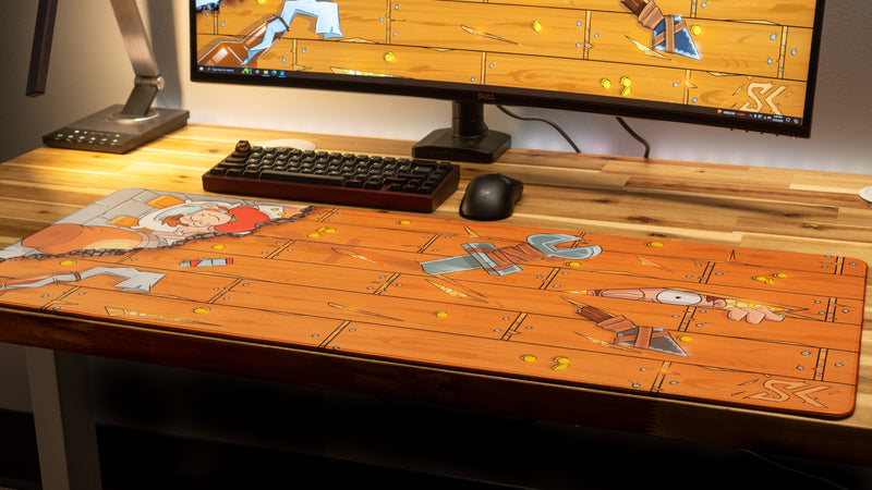 "Eco Raid" — Rust Deskmat