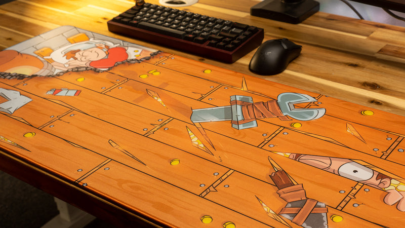 "Eco Raid" — Rust Deskmat