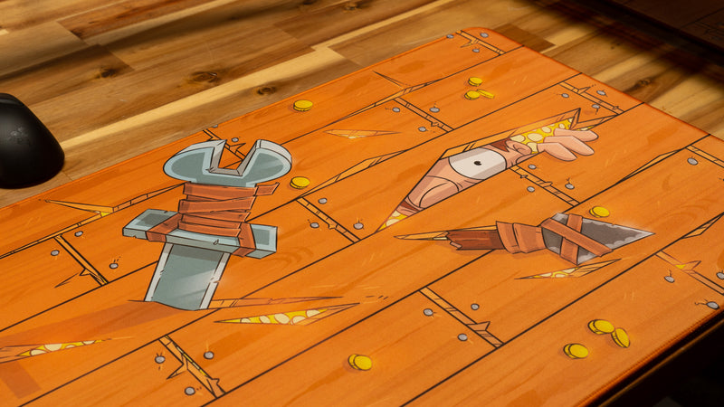 "Eco Raid" — Rust Deskmat