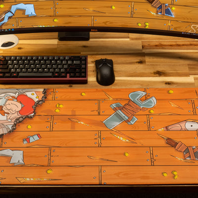 SebbyK "Eco Raid" Limited Edition Content Creator Collaboration XL Rust Gaming Mouse Pad