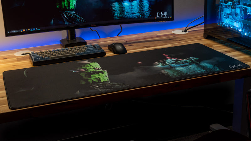 "To Be Feared" — Rust Deskmat
