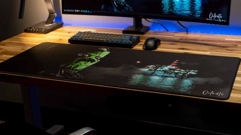 "To Be Feared" — Rust Deskmat