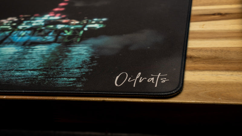 "To Be Feared" — Rust Deskmat