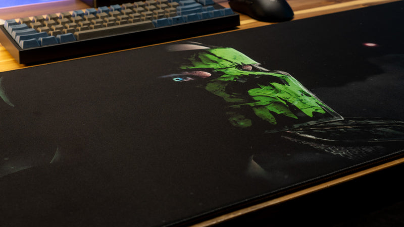 "To Be Feared" — Rust Deskmat