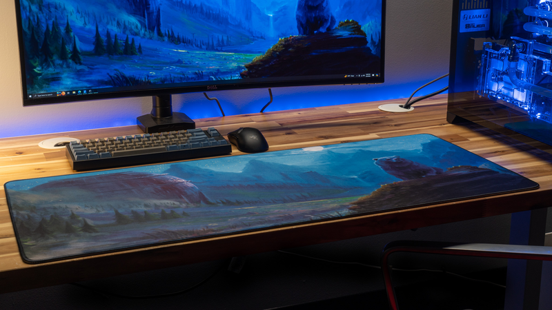 "Landscape" — Rust Deskmat
