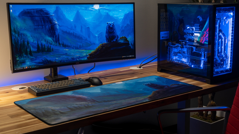 "Landscape" — Rust Deskmat