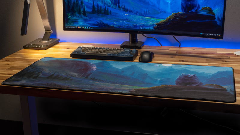 "Landscape" — Rust Deskmat