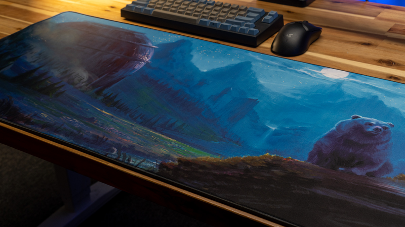 "Landscape" — Rust Deskmat