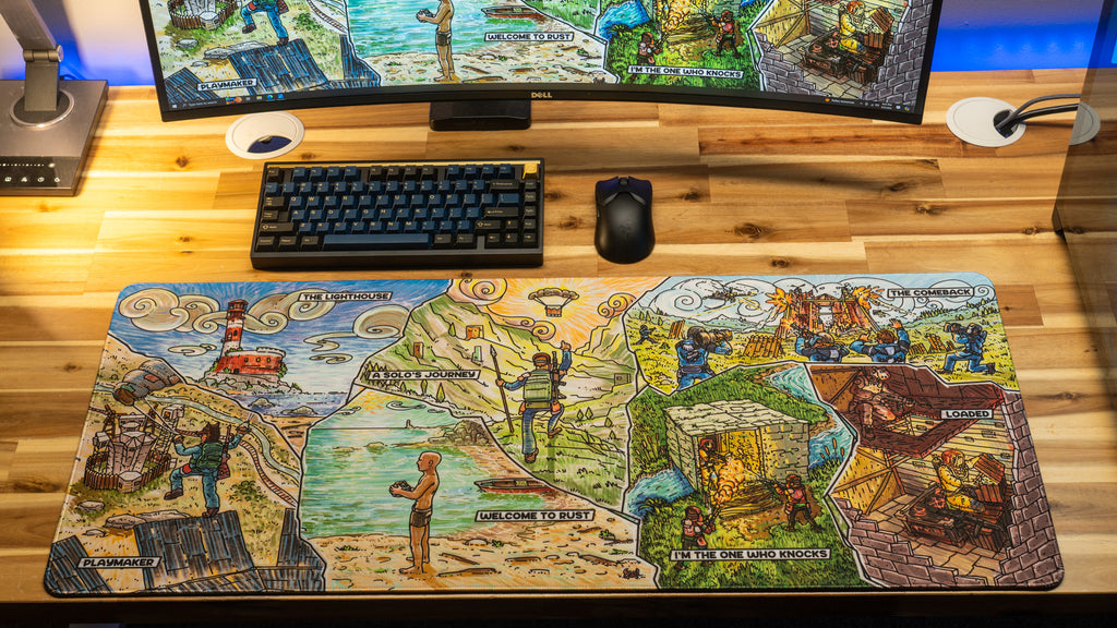 Rust Mousepads | Rust Game Desk Mats | Epic Desk