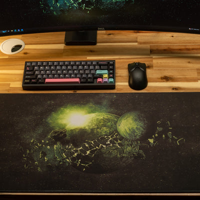 Empyrian "Green Planet" Content Creator Collaboration Gaming XL Gaming Mouse Pad Deskmat