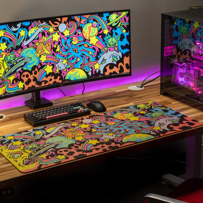 Gabi Belle "Karaoke on the Moon" Content Creator Collaboration Gaming Mouse Pad Deskmat