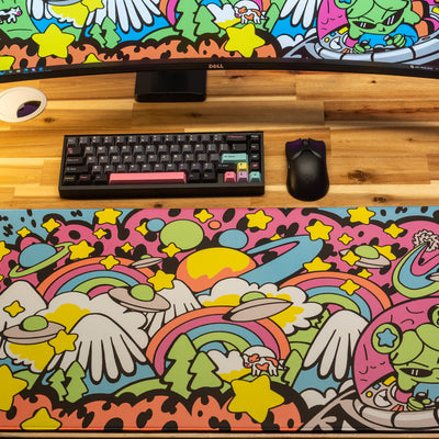 Gabi Belle "Tour of the Galaxy" Content Creator Collaboration Gaming Mouse Pad Deskmat