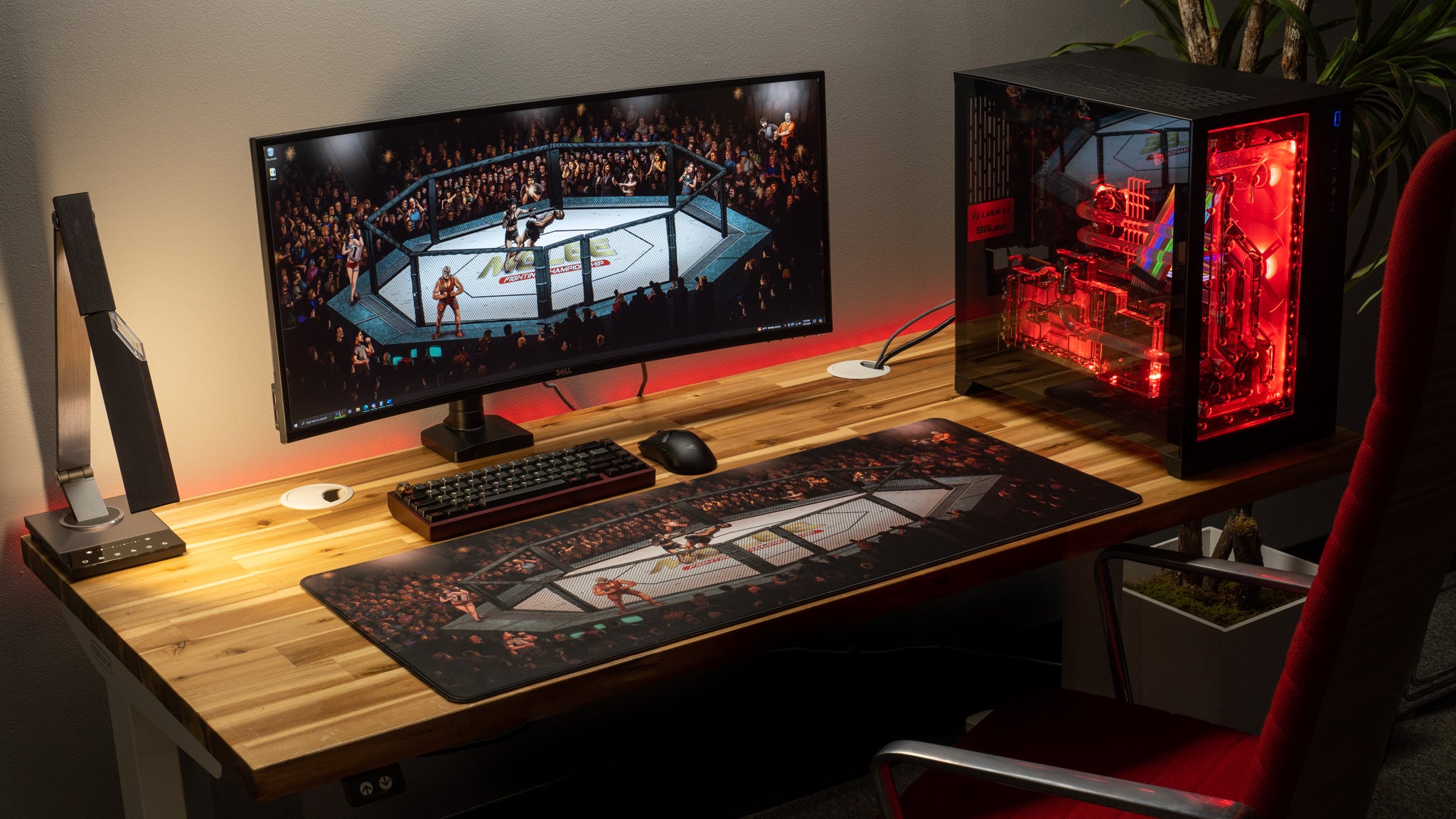 Juliakins "The Fight" Content Creator Collaboration Gaming Mouse Pad Deskmat
