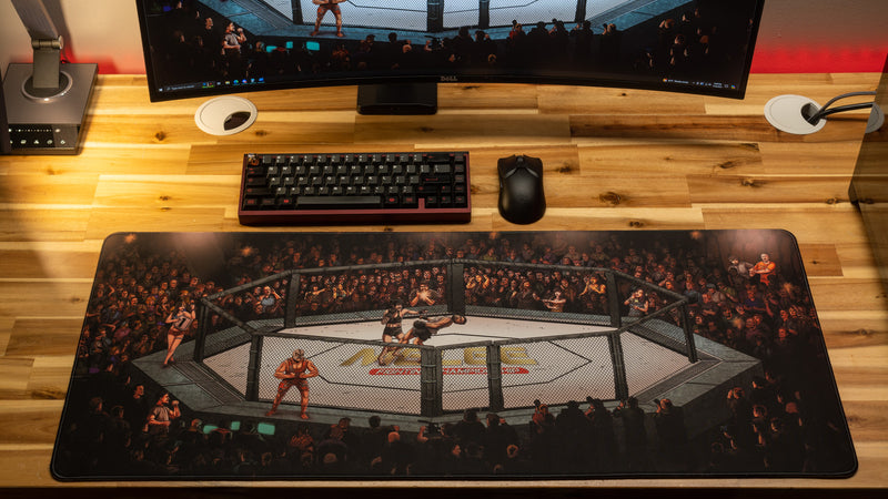 "The Fight" Juliakins XL gaming deskmat — Epic Desk