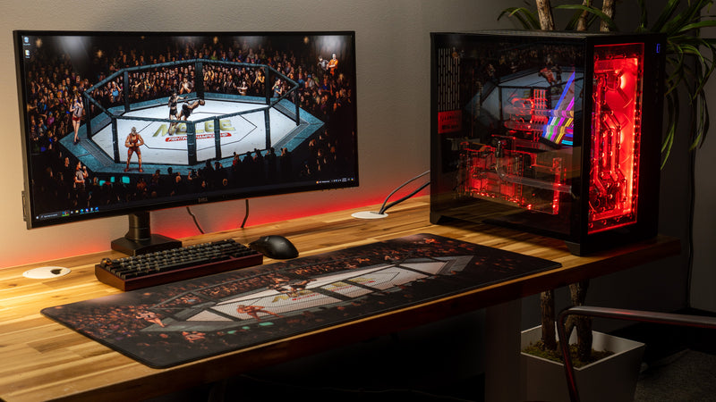 "The Fight" — Juliakins Deskmat