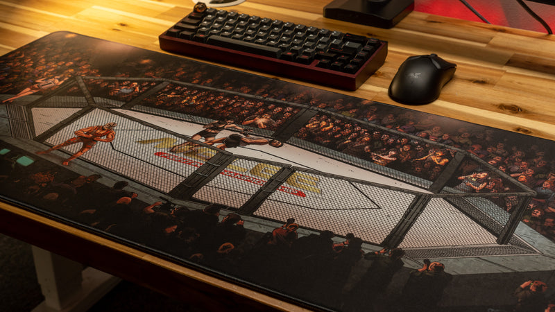 "The Fight" — Juliakins Deskmat