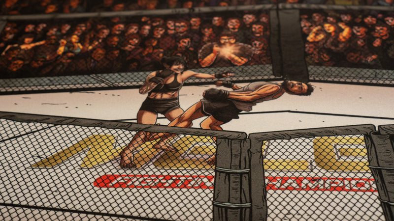 "The Fight" — Juliakins Deskmat
