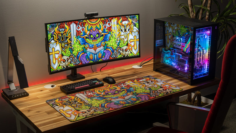 "Sebchoof" — Signature Deskmat