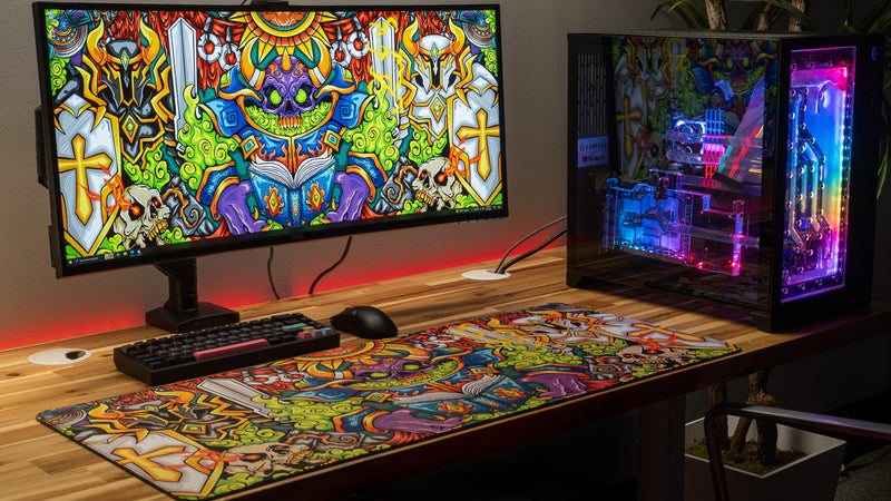 "Sebchoof" — Signature Deskmat