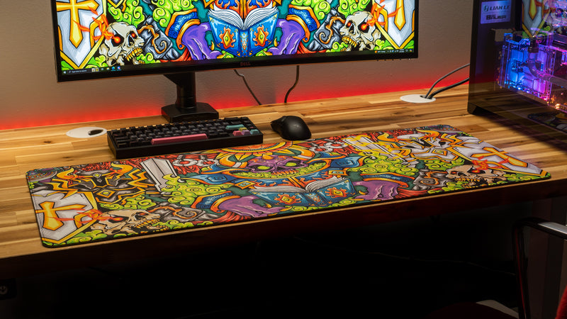 "Sebchoof" — Signature Deskmat
