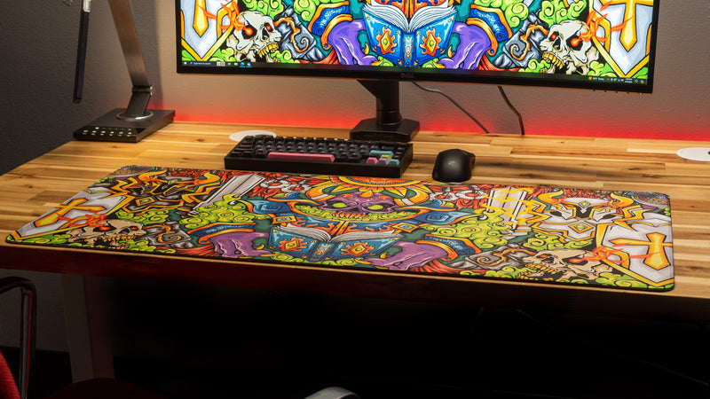 "Sebchoof" — Signature Deskmat