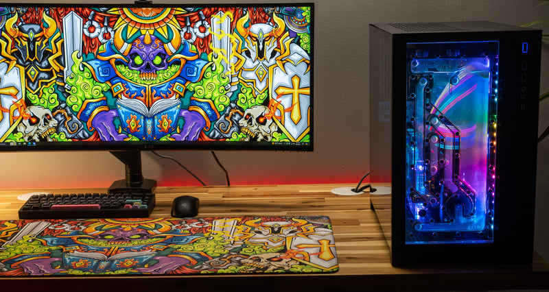"Sebchoof" — Signature Deskmat