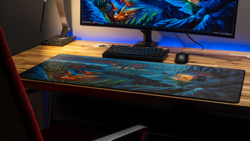 "Gary's Map" — SwampFoxTV Deskmat