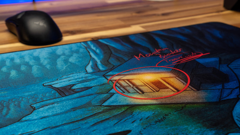 "Gary's Map" — SwampFoxTV Deskmat
