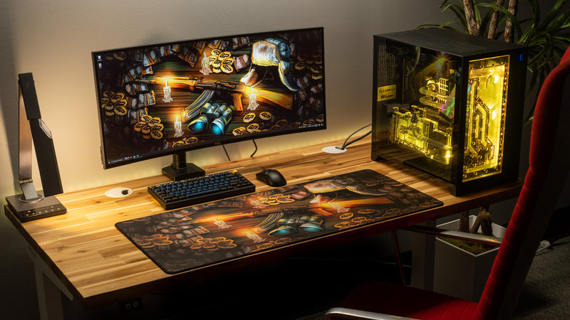 "Scav Hideout" — SwampFoxTV Deskmat