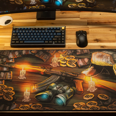 SwampFoxTV "Scav Hideout" Content Creator Collaboration Gaming XL Gaming Mouse Pad Deskmat